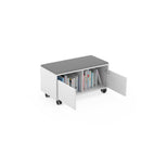 MINI MOVE - Grade with 2 storing spaces and 1 seat. Turquoise