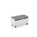 MINI MOVE - Grade with 2 storing spaces and 1 seat. Turquoise