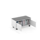 MINI MOVE - Grade with 2 storage spaces and 1 seat. Grey