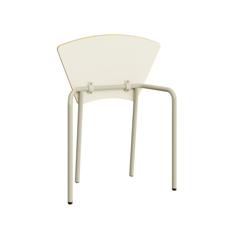 Table Octa - Maple White- Warm Grey. Size 5