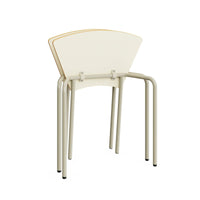 Table Octa - Maple White- Warm Grey. Size 5
