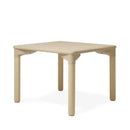 OLMO - Infantil square table 60x60cm PLYWOOD tabletop WOOD - T2