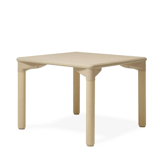 OLMO - Infantil square table 60x60cm PLYWOOD tabletop WOOD - T3
