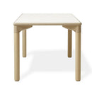 OLMO - Iinfantil square table 60x60cm PLYWOOD tabletop WHITE - T2