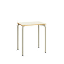 Table Square. Maple White- Warm Grey. Size 5