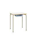 SQUARE Table – Warm Grey – White – Size 5