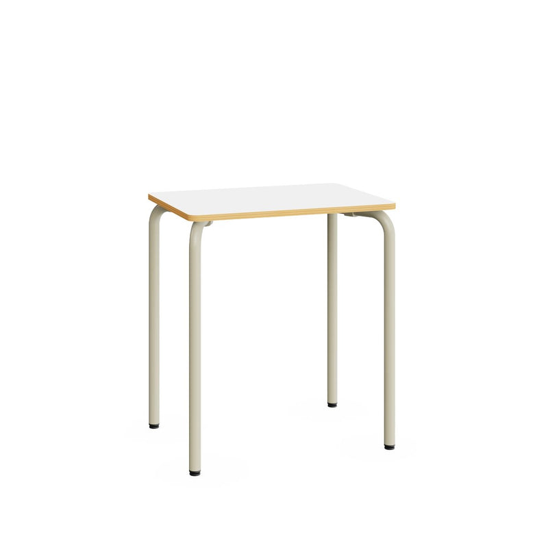 SQUARE Table – Warm Grey – White – Size 5