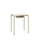 SQUARE Table – Warm Grey – White – Size 5