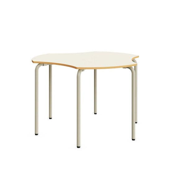 Table Trisix. Maple White- Warm Grey. Size 2