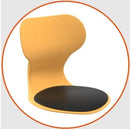 UPHOLSTERY SEAT - Black upholstery seat. T7