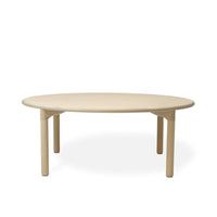 YUCCA - Infantil round table Ø120cm PLYWOOD tabletop WOOD - T2
