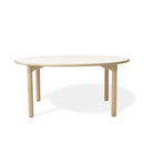 YUCCA - Infantil round table Ø120cm PLYWOOD tabletop WHITE - T3